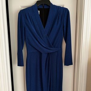 Anne Klein faux wrap dress